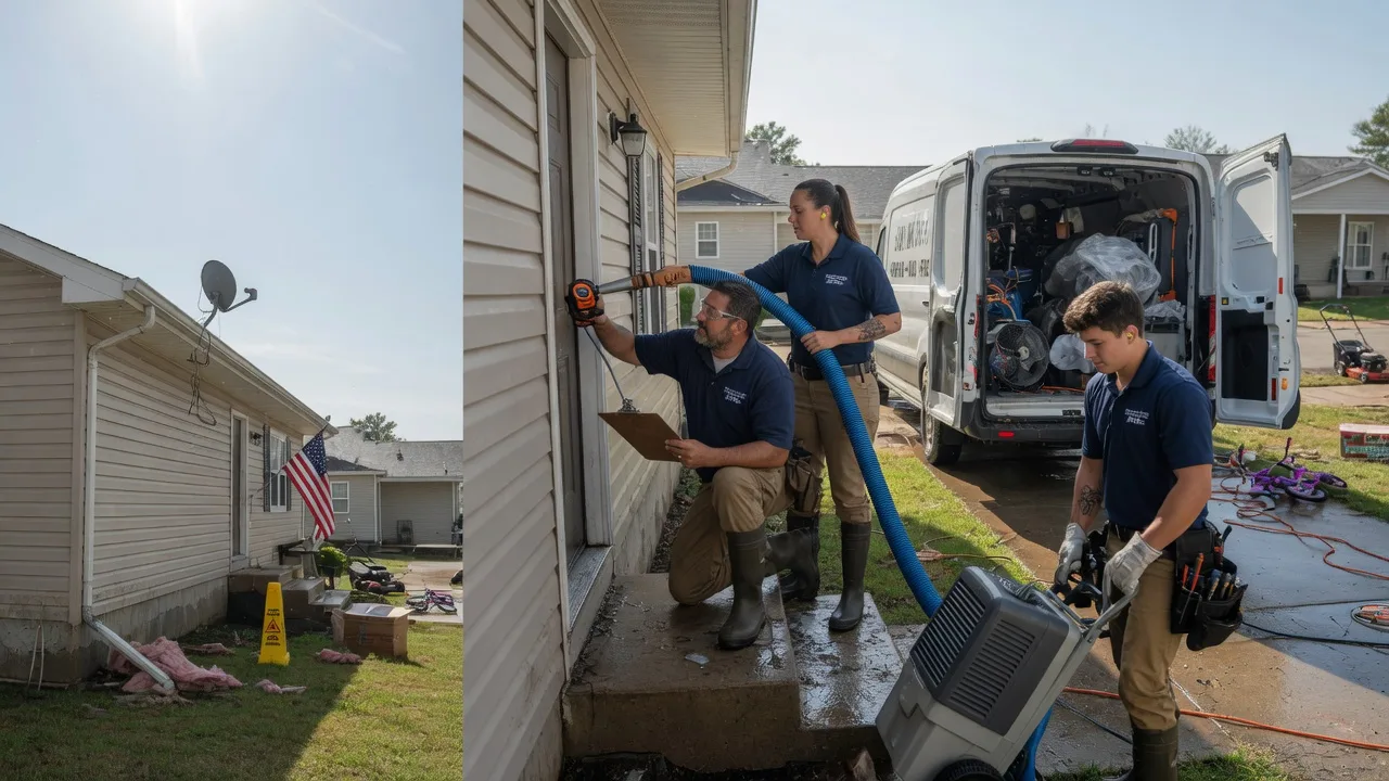 Ceiling Water Damage Restoration in East Rochester, OH near me